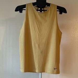 Nike Women's Gold Muscle Tee Medium